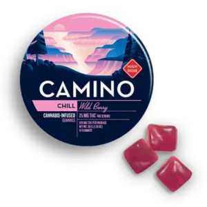 Camino Wild Berry High Dose Chill Gummies